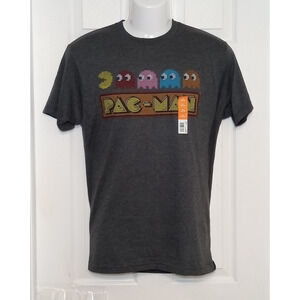 NWT Pac-Man T-Shirt Grey Men's Medium